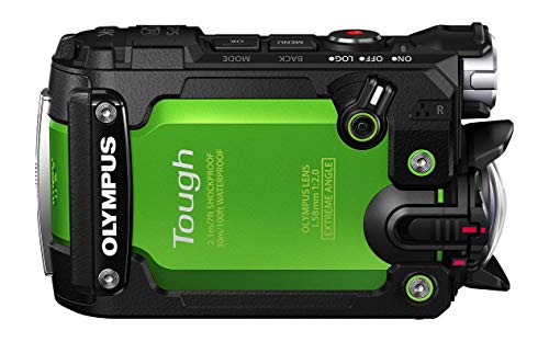 Olympus TG-Tracker G Videocamera per Attività Estreme, CMOS, Video 4K, Verde