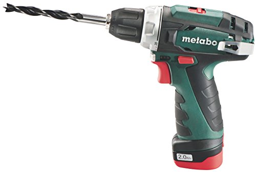 Metabo PowerMaxx BS drill Senza chiave Nero, Verde 800 g