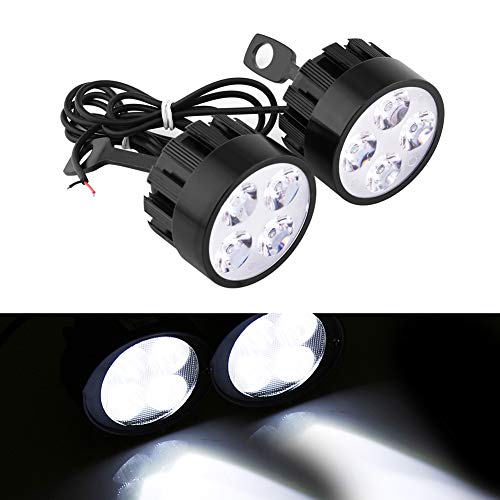 faretti supplementari moto led, faretto led 12v moto 24W universale impermeabile guida fendinebbia faretto faretto faretto lampada faretto luce spot luci ausiliarie