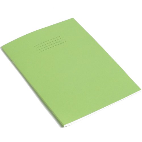 RHINO - Quaderno, formato A4, 64 pagine, confezione da 10, colore: Verde chiaro