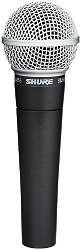 Shure SM58-LCE Microfono Professionale Dinamico e Cardioide, senza cavo