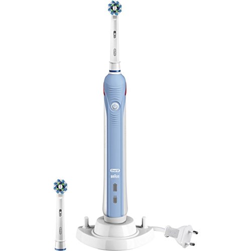 Oral-B PRO 2700 Adulto Spazzolino rotante-oscillante Blu, Bianco