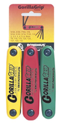 Bondhus 12533 Multipack GorillaGrip, Multicolore