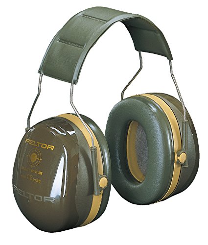 3M H540A-441-GN Cuffie Protettive, Temporale, 31 dB, Verde Scuro