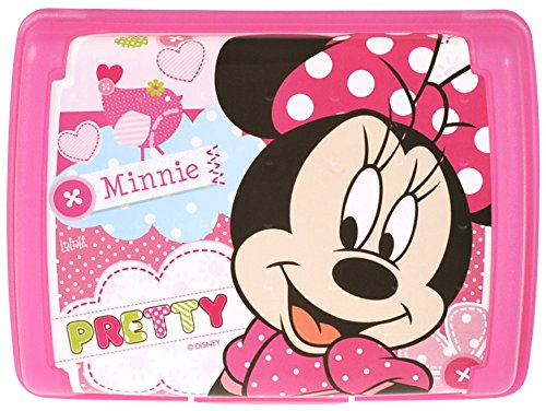 Home Disney Minnie Porta Pranzo, Rosa, 17 x 13 cm 6.5 h