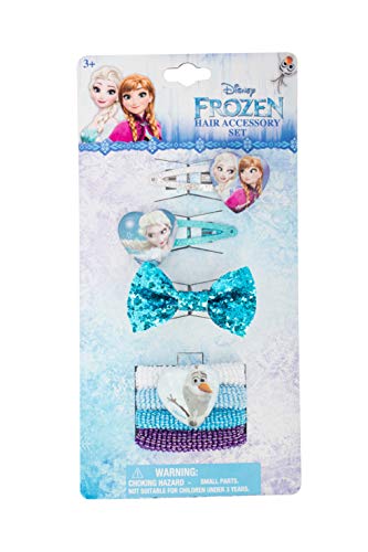 Joy Toy Disney Frozen 2 MOLLETTE, 1 Fiocco, 4 Elastici, Colore colorato, 68930