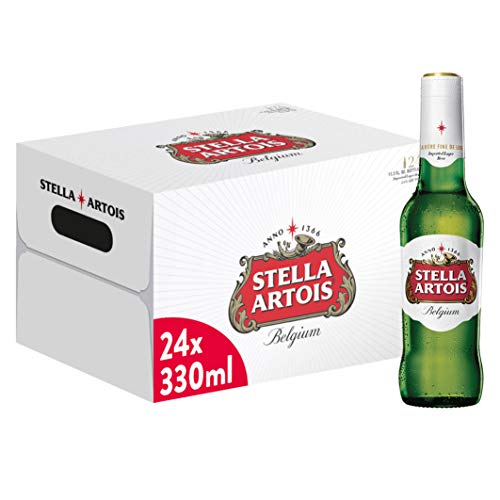 Stella Artois Birra - Pacco da 24 x 330 ml, 7.92