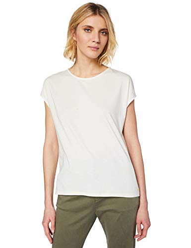 Boss Tesarah T-Shirt, Bianco (Open White 118), X-Small Donna