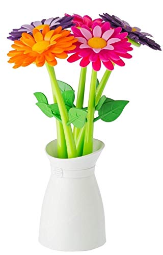 VIGAR Set Penna A Sfera 5 Pz. Flower Shop Multicolore