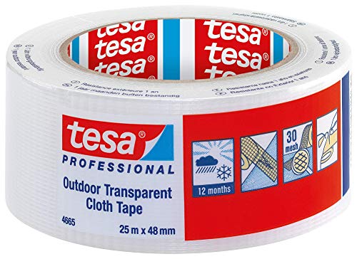 Tesa - Nastro adesivo, 48 mm x 25 m, colore: Trasparente