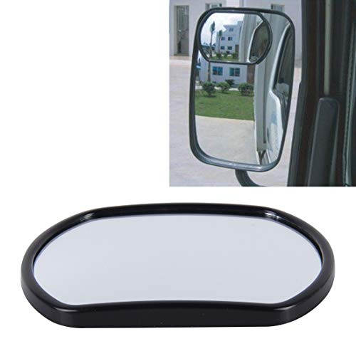 Ricambi Auto MMGZ -025 Truck Blind Spot retrovisione Wide Angle Specchio, Dimensioni: 14cm × 10,5 Centimetri (Nero) Sono di buona qualità (Color : Black)