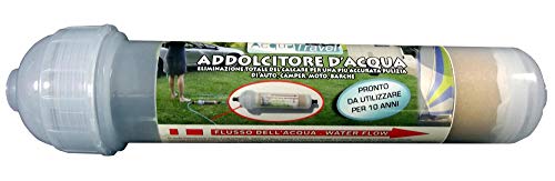 Acquatravel Filtro Wash ADDOLCITORE Acqua ANTICALCARE Lavaggio Camper Barca Auto