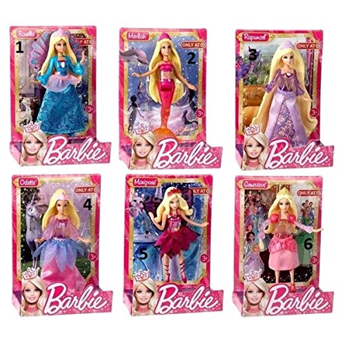 Mattel V7050 - Barbie mini principessa, modelli assortiti, 1 pz.