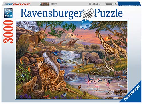 Ravensburger Puzzle Il Regno Animale Puzzle 3000 pz Illustrazioni, Puzzle per Adulti