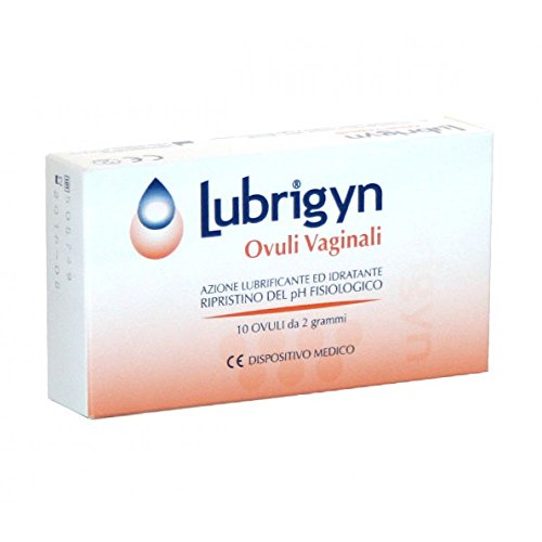 Lubrigyn Ovuli Vaginali Idratanti - Pacco da 10 ovuli x 2 gr