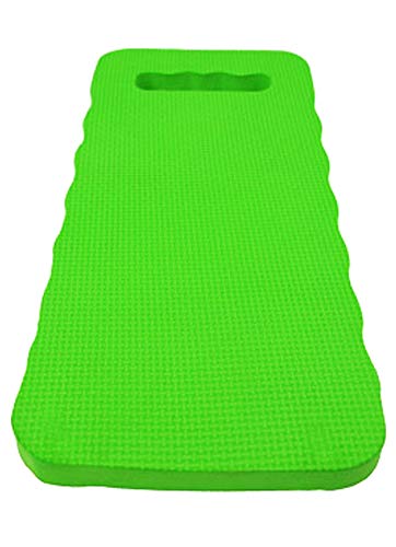Tavoletta protezione ginocchi 46x23cm tappetino per inginocchiarsi sedersi a terra extra spesso 2,5cm con maniglia Verde