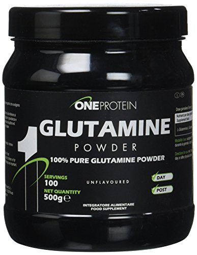 Glutamine Powder integratore alimentare a base di L-Glutammina in polvere (500 grammi)