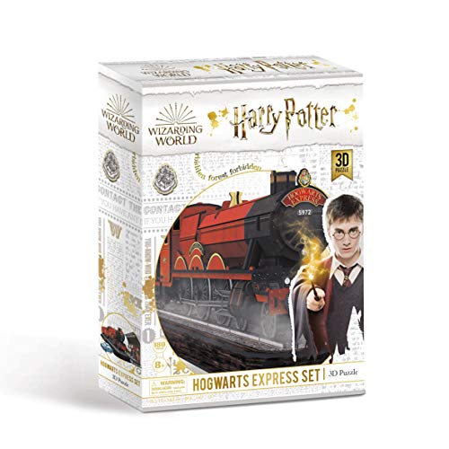 CubicFun Puzzle 3D Harry Potter Hogwarts Express Kit di Modellismo Regalo Creativo Puzzle 3D Rompicapo per Bambini, Adolescente e Adulti - 180 Pezzi