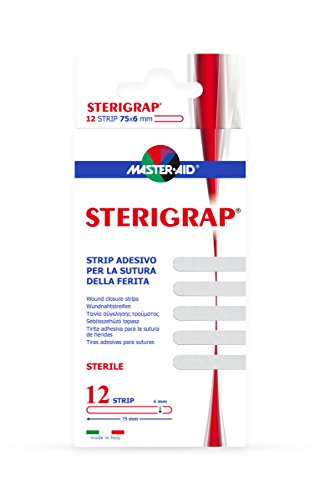 Master Aid Sterigrap 7.5 x 0.6 cm 12 Pezzi - 1 Prodotto