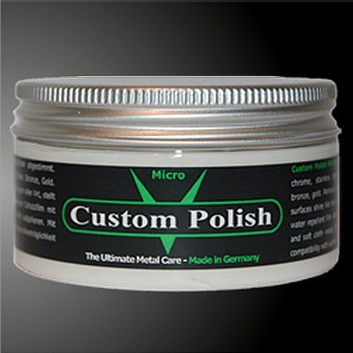 Custom Polish Micro Lucidante per cromo, alluminio, acciaio inossidabile, 120 gr
