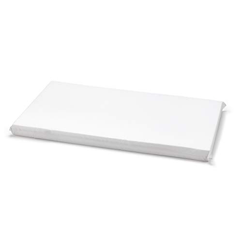 Cambrass Liso E – Materassino per mini culla, 80 x 47 x 5 cm, colore: bianco