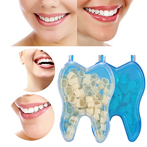 Corona Dentale, 50 Pezzi/Scatola corone provvisorie per proteggere il dente da infezioni e patologie, nonché da fratture di elementi dentali devitalizzati(Denti posteriori)