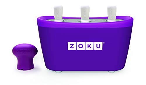 Zoku - 3 Quick Pop Maker per Ghiaccioli Immediati - Viola
