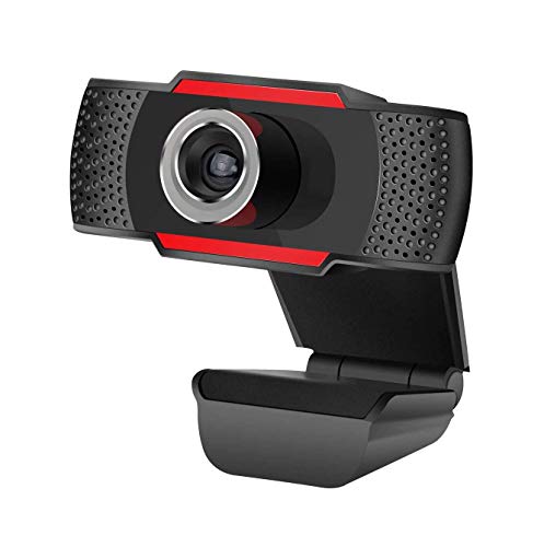 Soyerras Webcam per pc con Microfono Stereo/pc Camera con Microfono USB/per Video Chat e Registrazione Compatibile con Windows Mac e Android/Webcam 1080P Full HD
