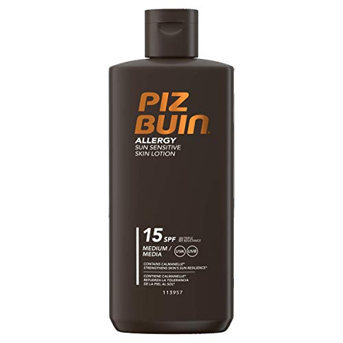 Piz Buin Allergy Lotion, Advanced Uva/Uvb Protection Sun-Sensitive Skin, Unisex, 200 ml