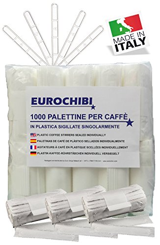 EUROCHIBI® 1000 PALETTINE PER CAFFÈ IN PLASTICA SIGILLATE SINGOLARMENTE