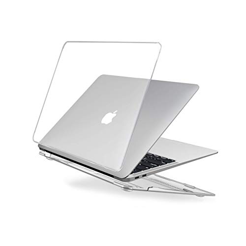 EooCoo Custodia Rigide Compatibile per MacBook PRO 13 Pollici con Touch Bar A2289 A2251 A2159 A1989 A1706, 2020 2019 2018 2017 2016 Pubblicazione - Cristallo Trasparente
