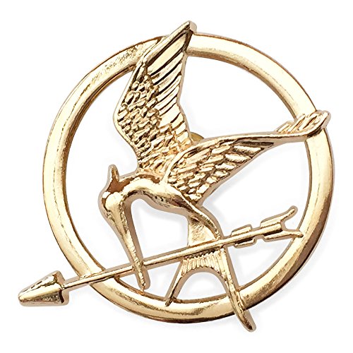 Orion Creations Hunger Games Mockingjay. Spilla di Tono d'oro