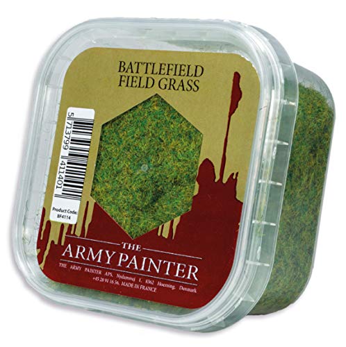 The Army Painter 🖌 | Battlefield Essential Series: Field Grass for Miniature Bases And Wargame Terrains - Static Grass for Bases of Miniature Toys