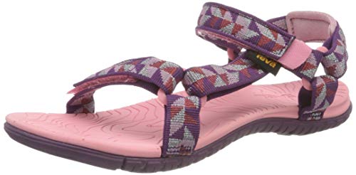 Teva Hurricane 3 Sandal Kids, Unisex-Bambini, Pink, 28 EU