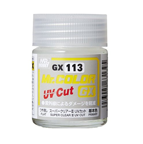 Mr. Hobby GUNZE COLOR GX 113 UV CUT III SUPER CLEAR 18 ml