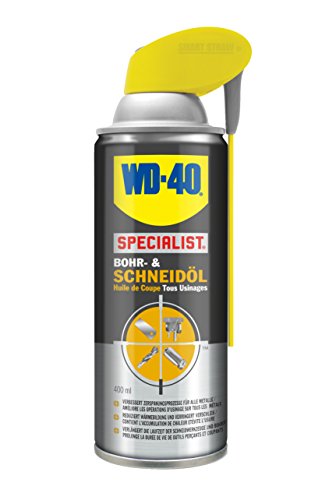 WD-40 specialista Bohr e olio da taglio intelligente Straw, 400 ml, 49109