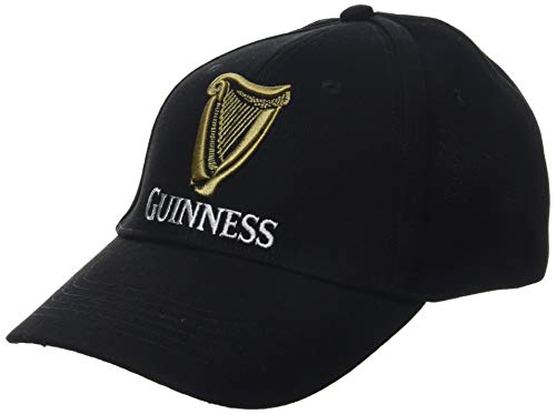 Guinness Blk sig EMB B/Ball cap Cappellino da Baseball, Nero (Nero Nero), Taglia Unica Uomo