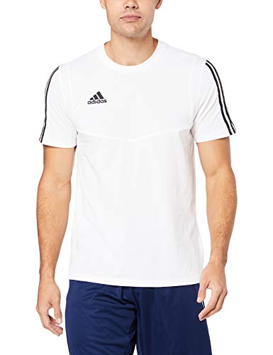 adidas Maglietta Tiro 19, Uomo, Bianco (White/Black), XL