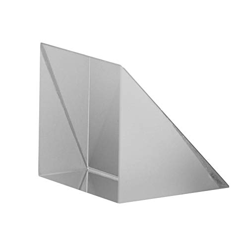 Prisma per strumento didattico di alta qualità, prisma in vetro ottico, prisma triangolare, delicato per regalo decorativo(20 * 20 * 20)