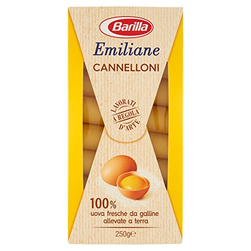 Barilla Le Emiliane Cannelloni Pasta all'Uovo- 250 g