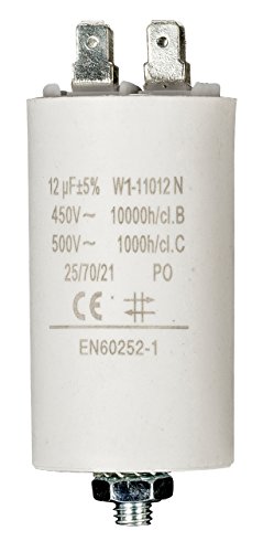 Fixapart W1-11010N condensatore Bianco Fixed capacitor Cilindrico