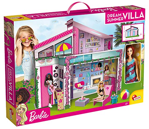 Lisciani Giochi - 76932 Gioco per Bambini Barbie Casa di Malibù con Doll