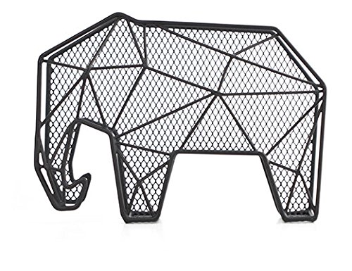 Kikkerland KKHH23 - Portadocumenti a Forma di Elefante, da Parete o Terra
