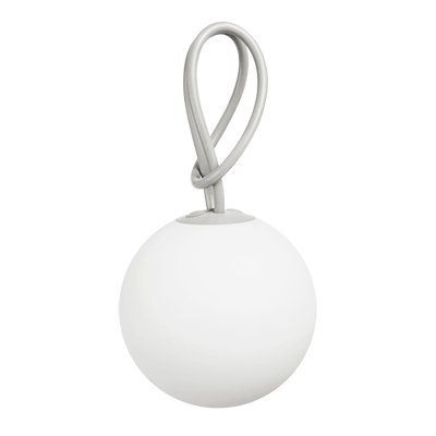 Fatboy® Bolleke Grigio | Lampada a Sospensione LED per interni ed esterni | Senza Fili | Ricaricabile con USB