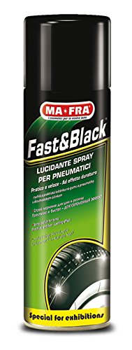 Lucidante Spray per pneumatici 200 ml MA-FRA FAST & BLACK SPRAY