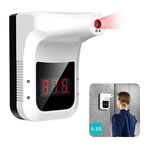 ARTOCT, termometro per corpo da parete, termometro per corpo automatico e vivavoce, rilevatore di temperatura corporea, test rapido senza contatto