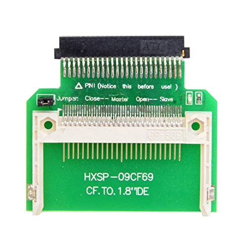 YC, adattatore da disco rigido da 4,5 cm con 50 pin e intefaccia IDE a schede di memoria flash compatte, ideale per Toshiba