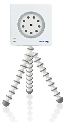 Miniland – Videocamera aggiuntiva per Digimonitor 2,4 Plus Bianco