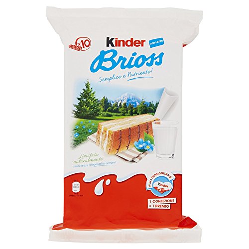 Kinder Ferrero Brioss - 280 gr [12 confezioni da 10 brioche] 120 PZ X CARTONE