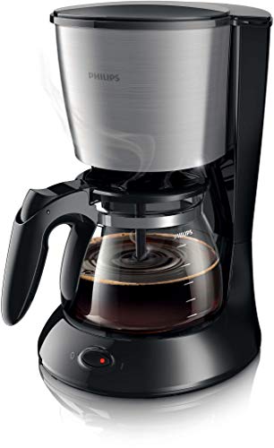 Philips Macchine da caffè Americano HD7462/20 Macchina da caffè Americano Daily con Aroma Twister, 1000 W, 15 Cups, Acciaio Inossidabile